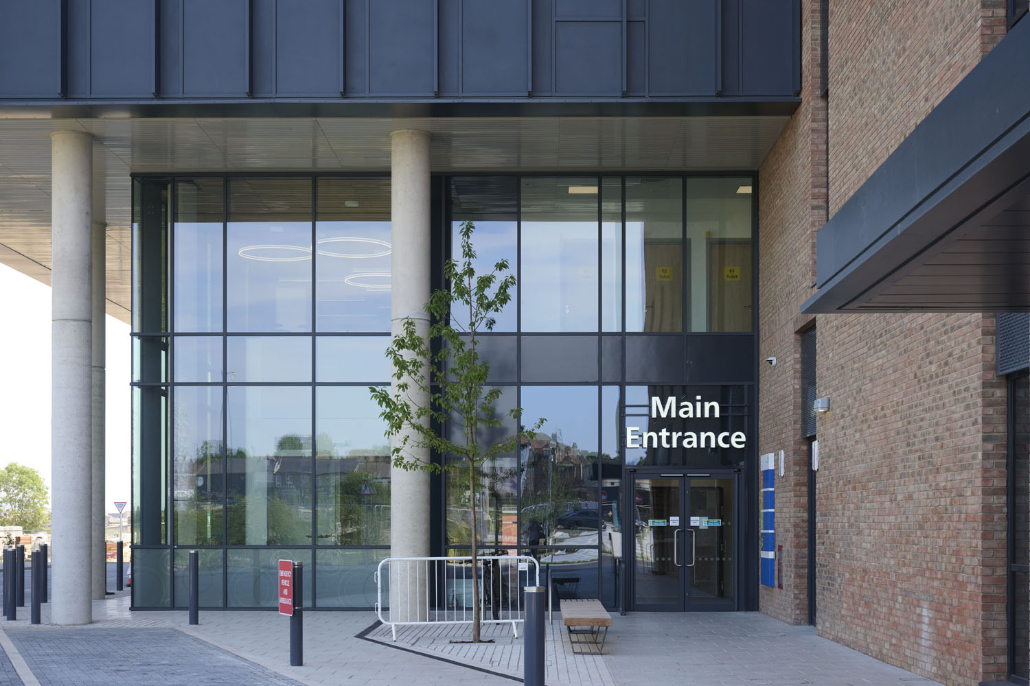 Sunderland Eye infirmary Entrance doors