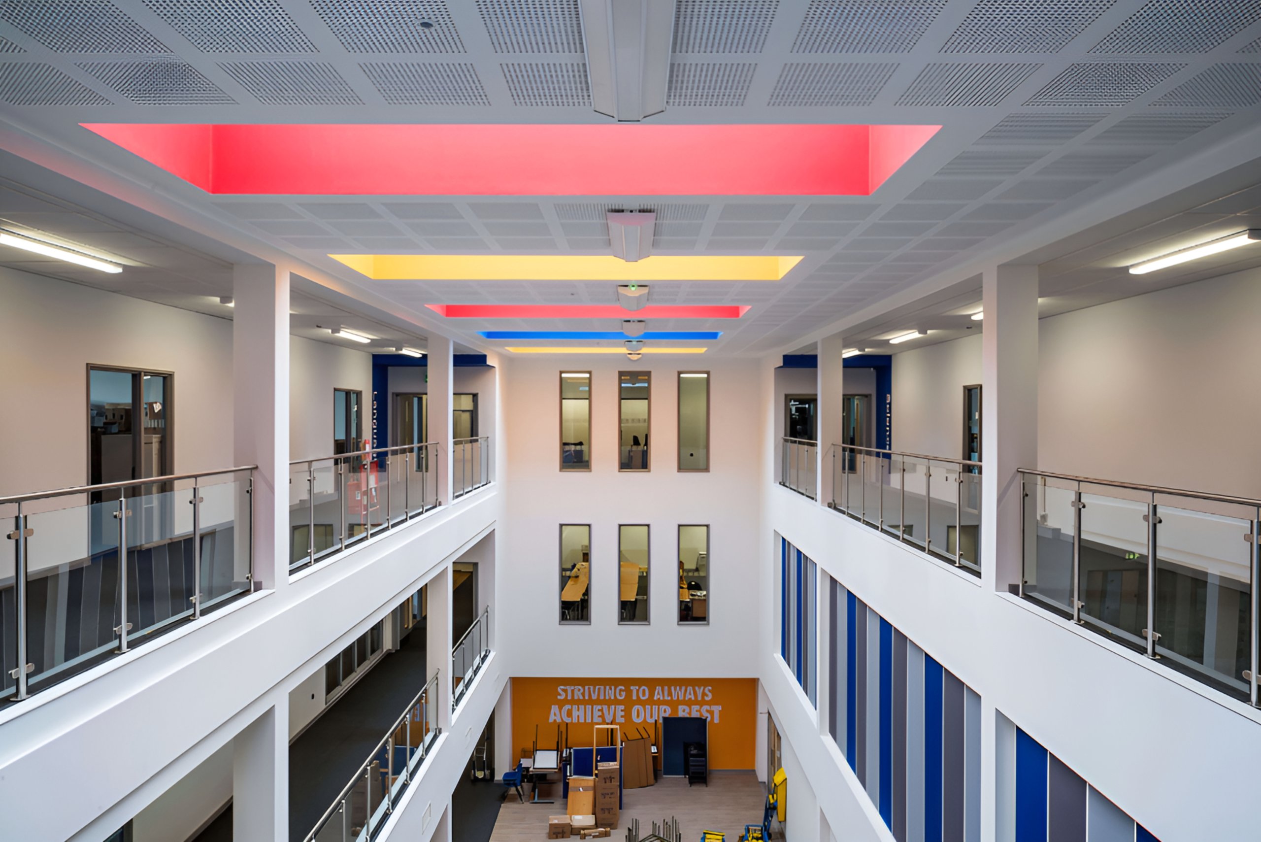 South Nottinghamshire Academy Zoomed out internal view