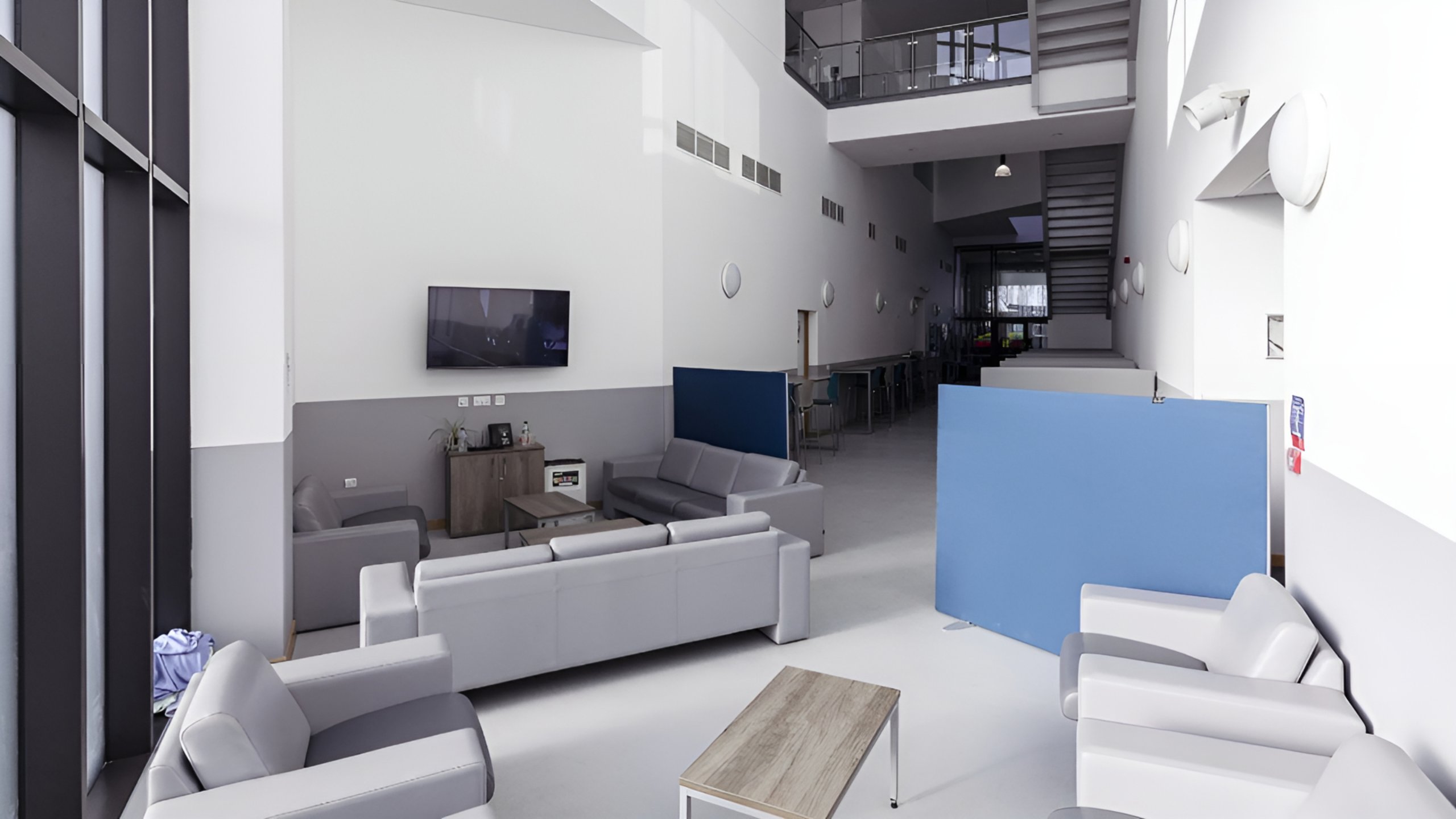 South Park blue light hub breakout space
